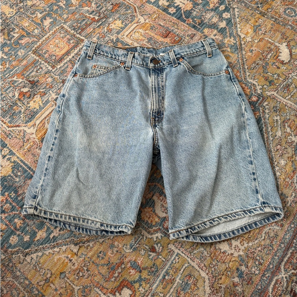 Vintage Levi’s Jean Shorts 550 Relaxed Fit Orange Tab